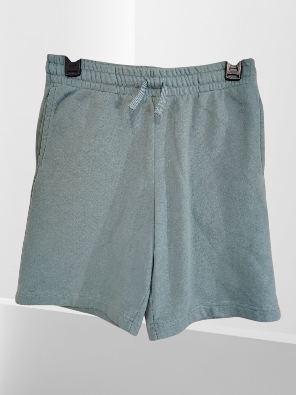tek gear Sage Green Elastic Waist Shorts
